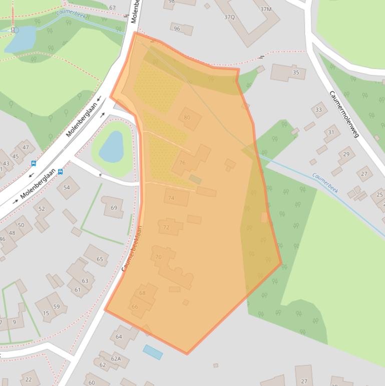 Kaart van postcodegebied 6416GB.