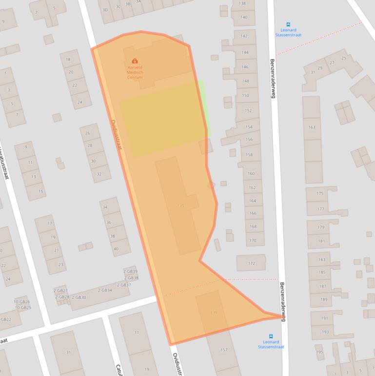 Kaart van postcodegebied 6417VV.