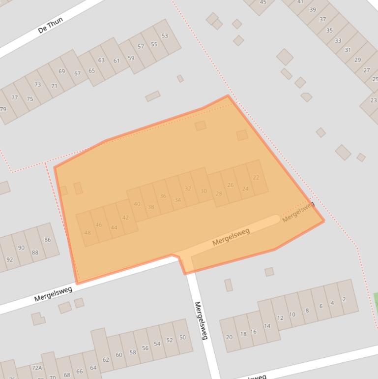 Kaart van postcodegebied 6419ED.