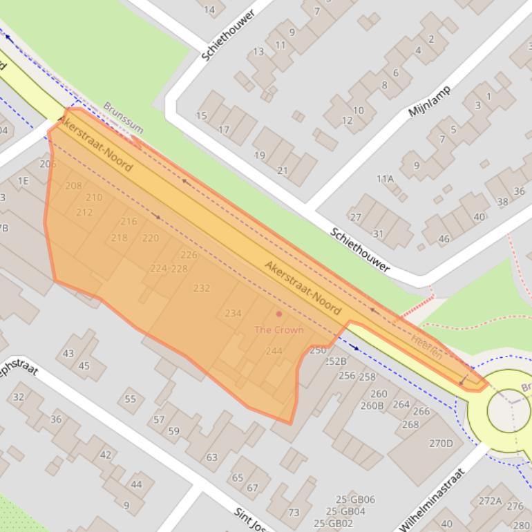 Kaart van postcodegebied 6431HT.