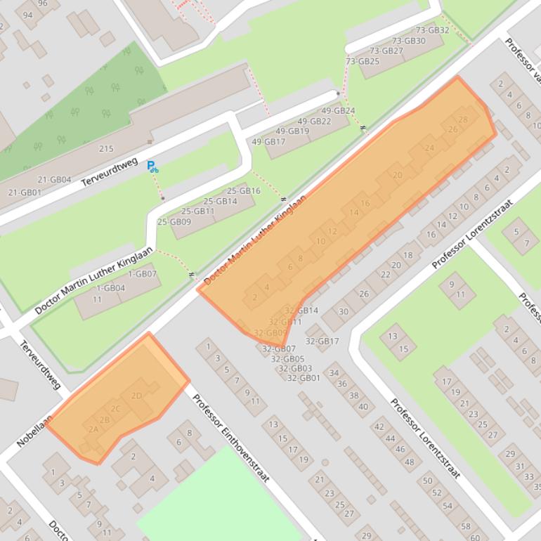 Kaart van postcodegebied 6431VM.