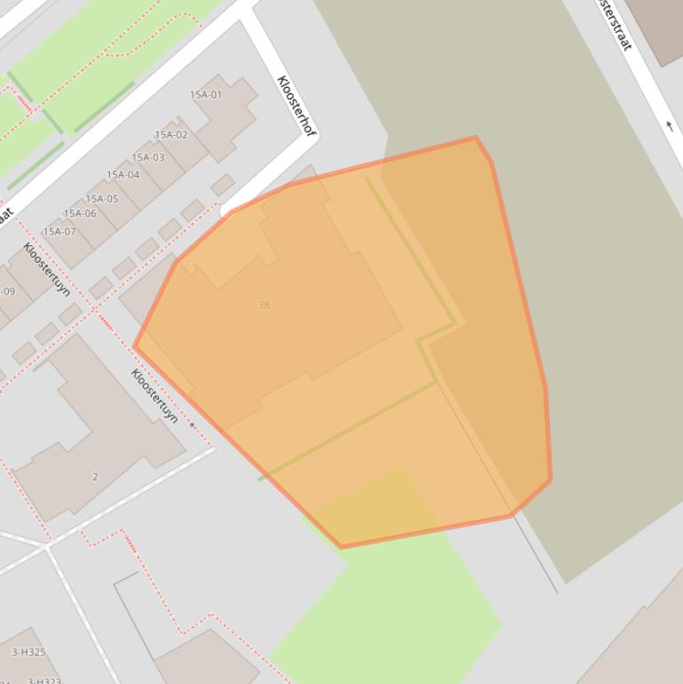 Kaart van postcodegebied 6441DT.