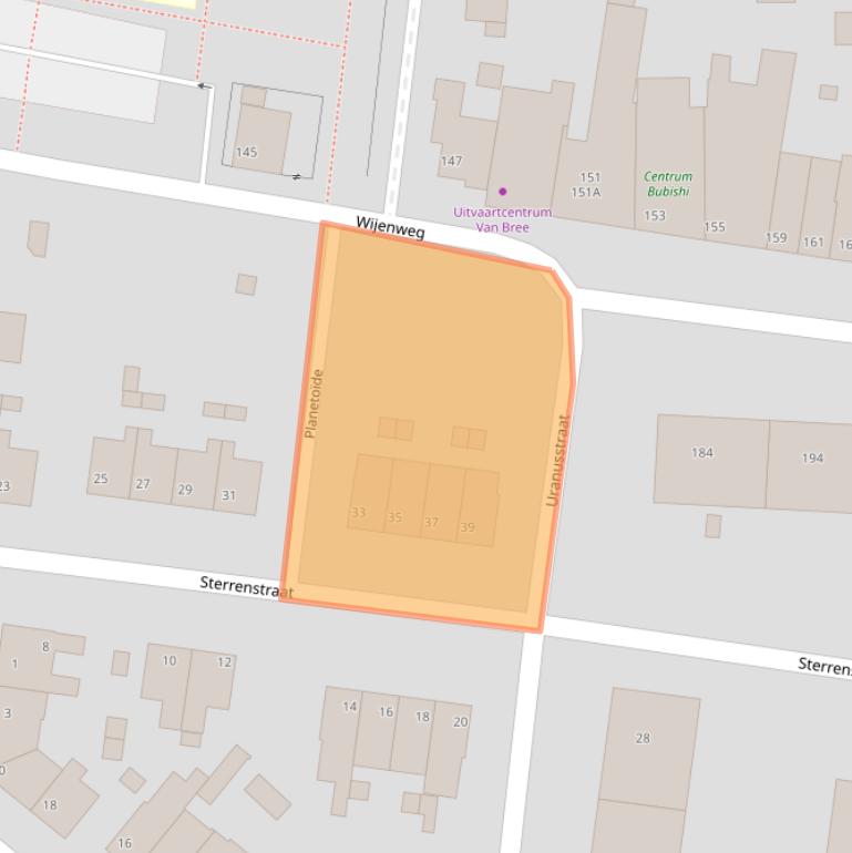 Kaart van postcodegebied 6446VN.