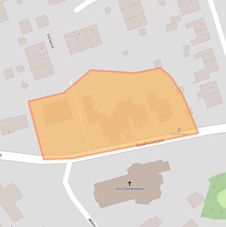 Kaart van postcodegebied 6447AP.