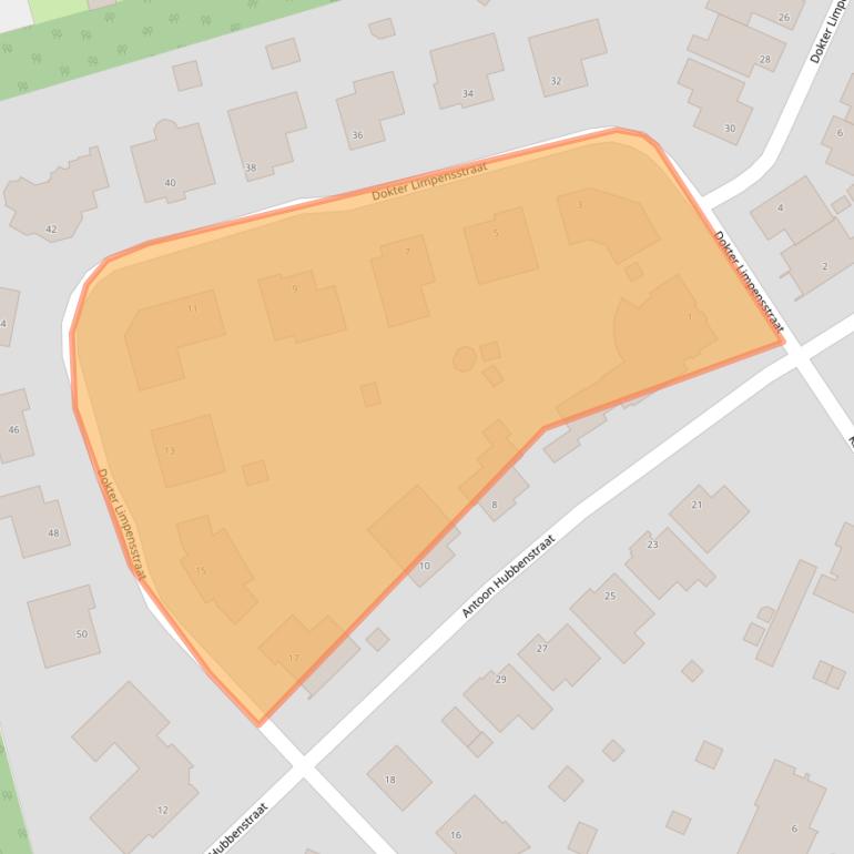 Kaart van postcodegebied 6463DH.