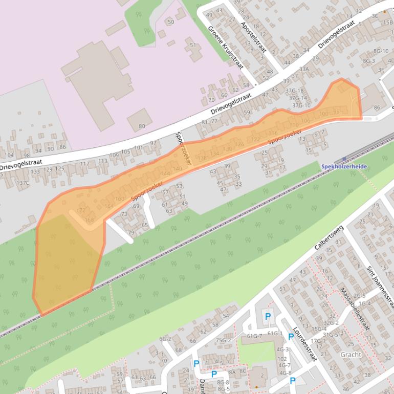 Kaart van postcodegebied 6466MC.