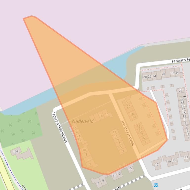 Kaart van postcodegebied 6515LS.