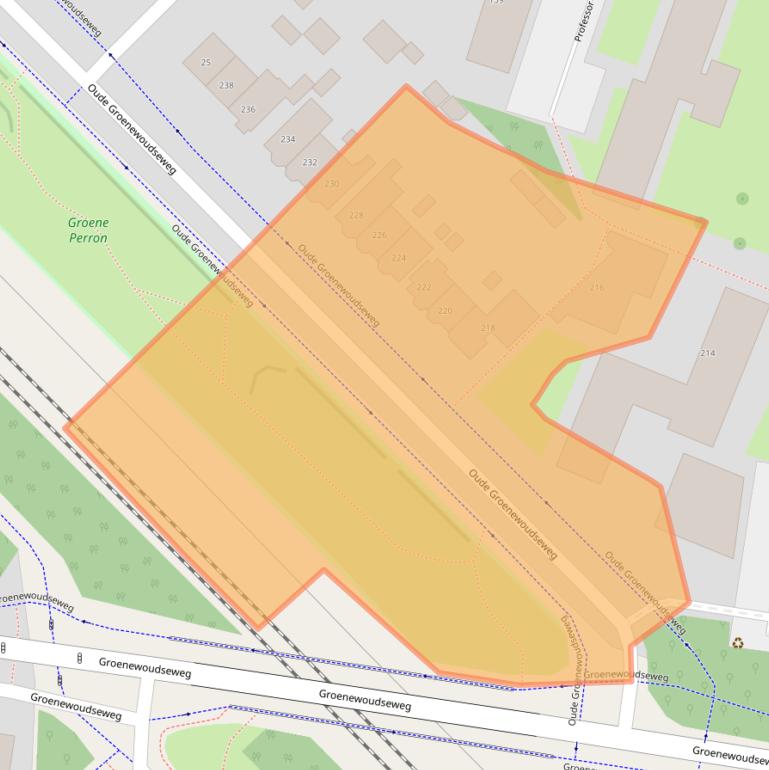 Kaart van postcodegebied 6524WP.