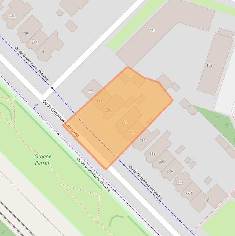 Kaart van postcodegebied 6524WR.