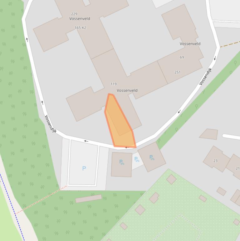 Kaart van postcodegebied 6534TH.