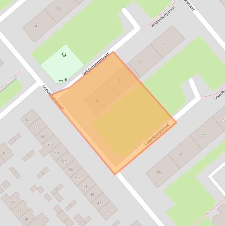 Kaart van postcodegebied 6535KR.