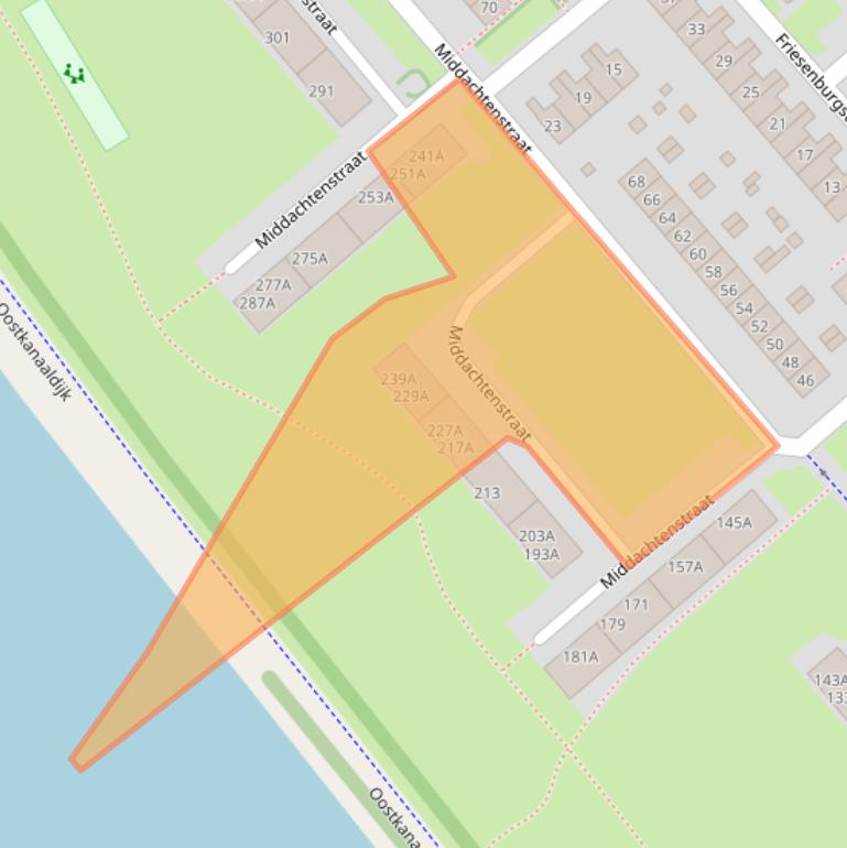 Kaart van postcodegebied 6535LL.