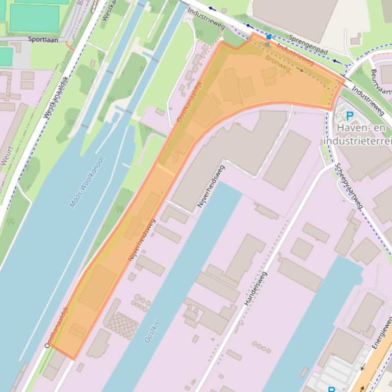 Kaart van postcodegebied 6541CM.