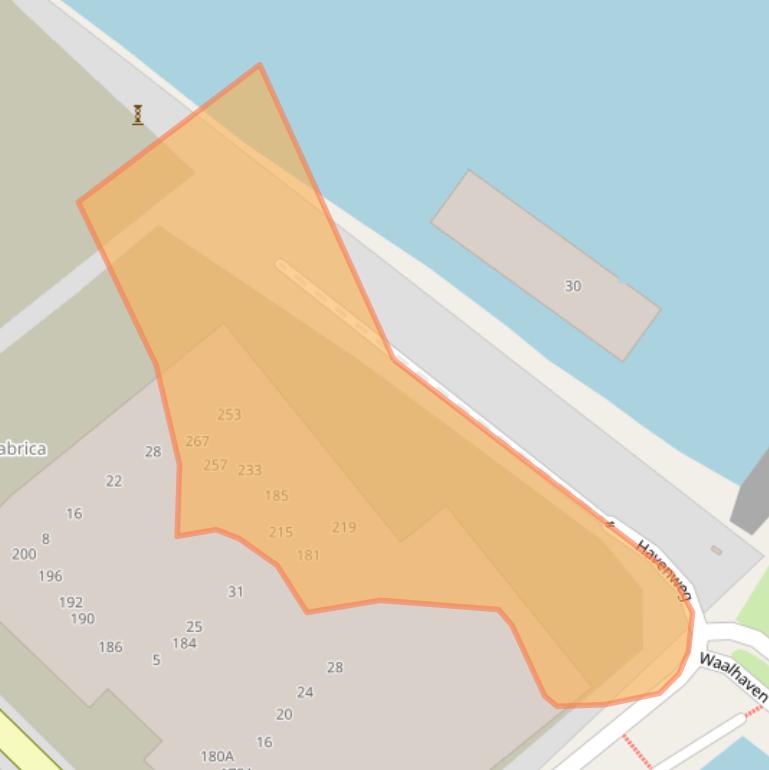 Kaart van postcodegebied 6541GH.