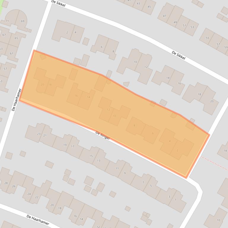 Kaart van postcodegebied 6562PR.