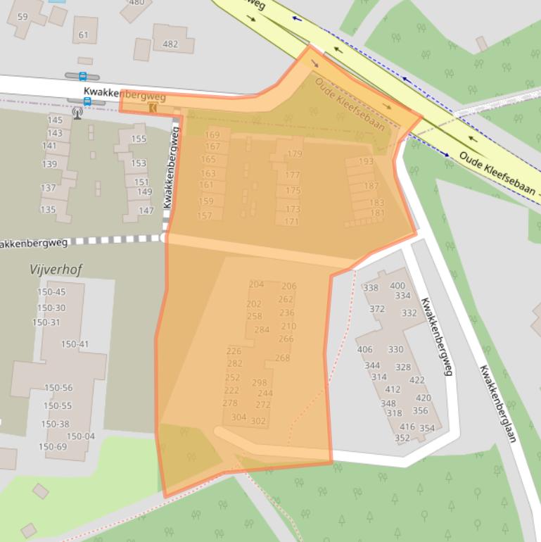 Kaart van postcodegebied 6571GC.