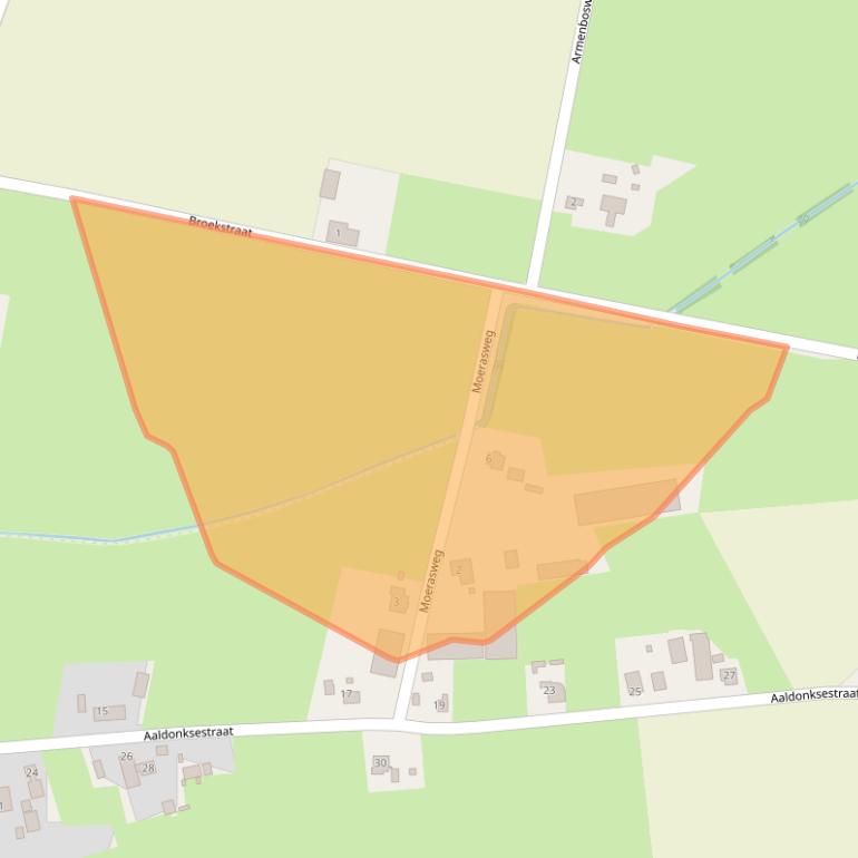 Kaart van postcodegebied 6595MK.