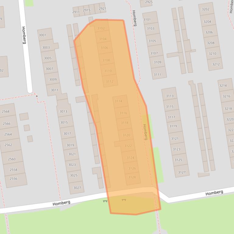 Kaart van postcodegebied 6601XM.