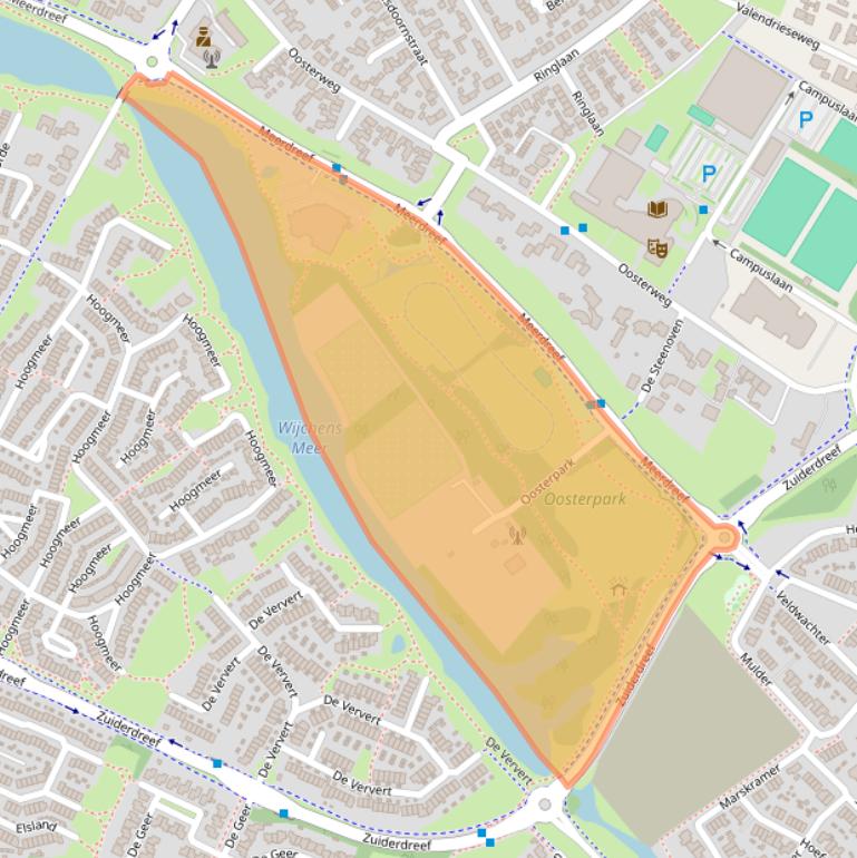 Kaart van postcodegebied 6602HN.