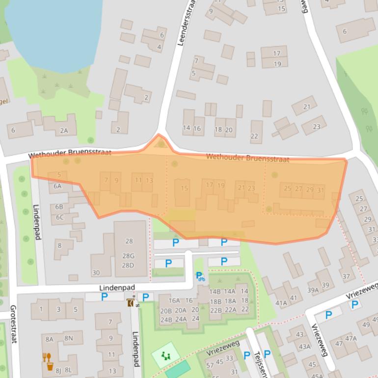 Kaart van postcodegebied 6653AL.