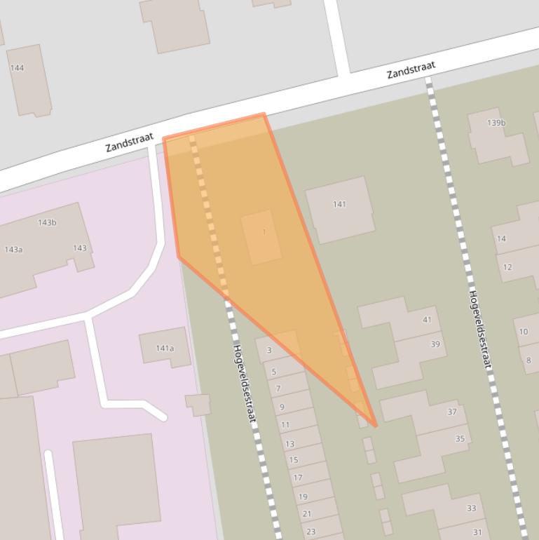 Kaart van postcodegebied 6658HZ.