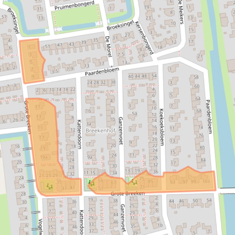 Kaart van postcodegebied 6665HA.