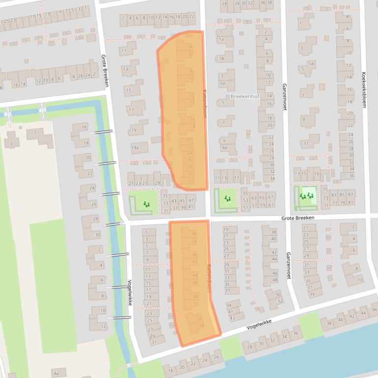 Kaart van postcodegebied 6665HM.