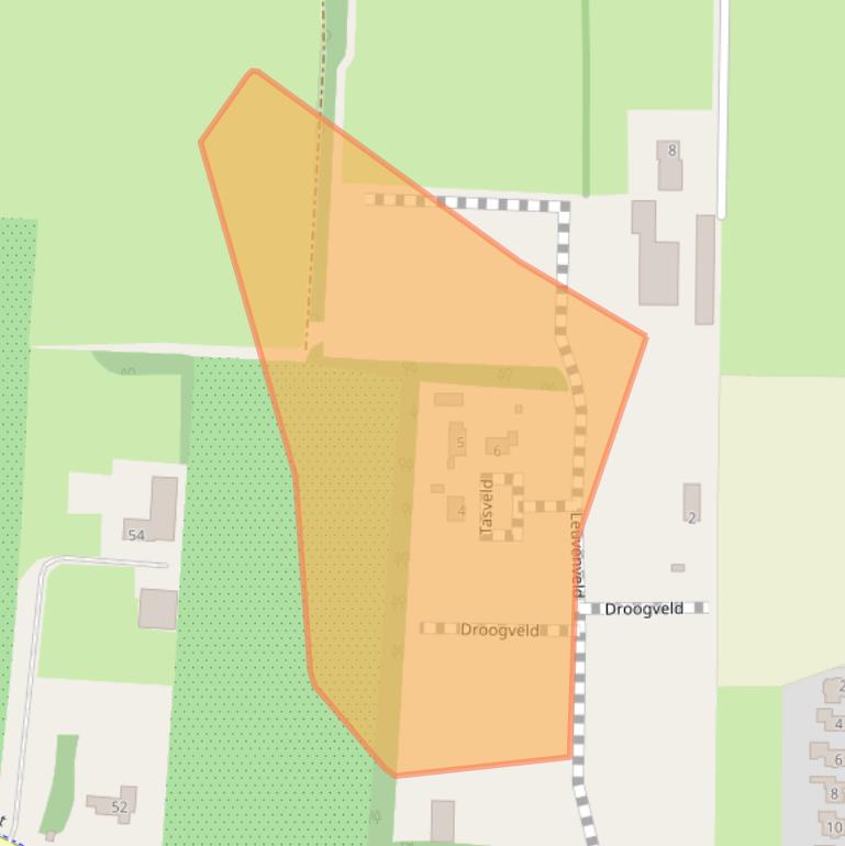 Kaart van postcodegebied 6666GE.