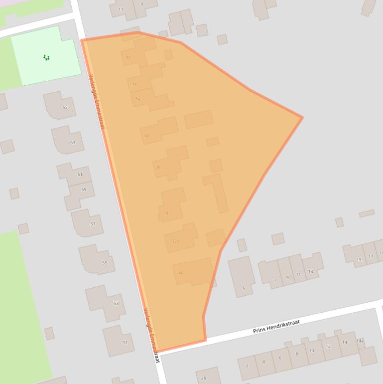 Kaart van postcodegebied 6673XD.