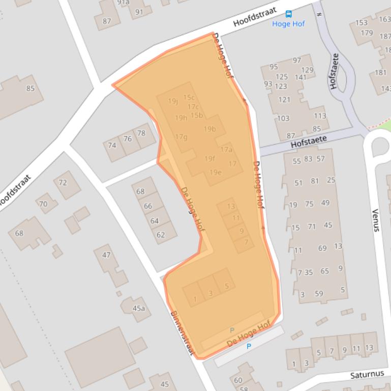 Kaart van postcodegebied 6674BR.