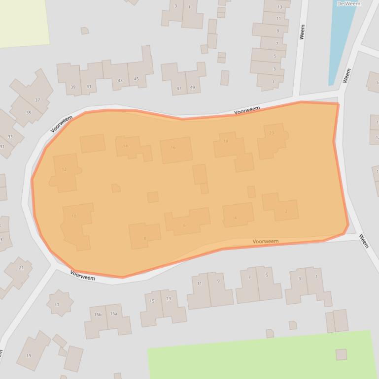 Kaart van postcodegebied 6675ED.