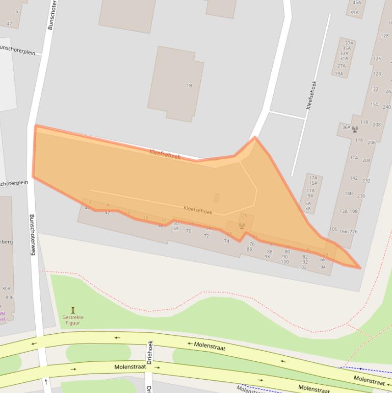 Kaart van postcodegebied 6711SB.