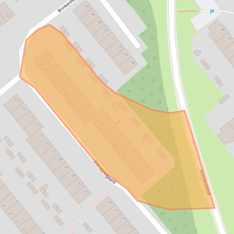 Kaart van postcodegebied 6831AS.