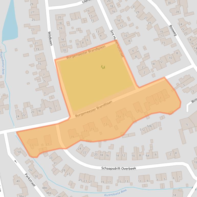 Kaart van postcodegebied 6881KV.