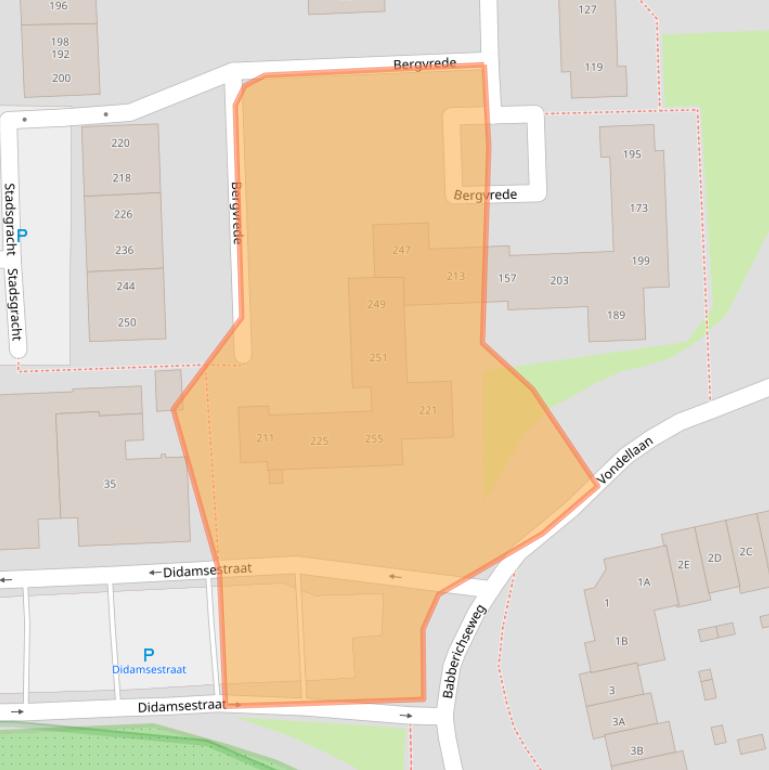 Kaart van postcodegebied 6901NG.