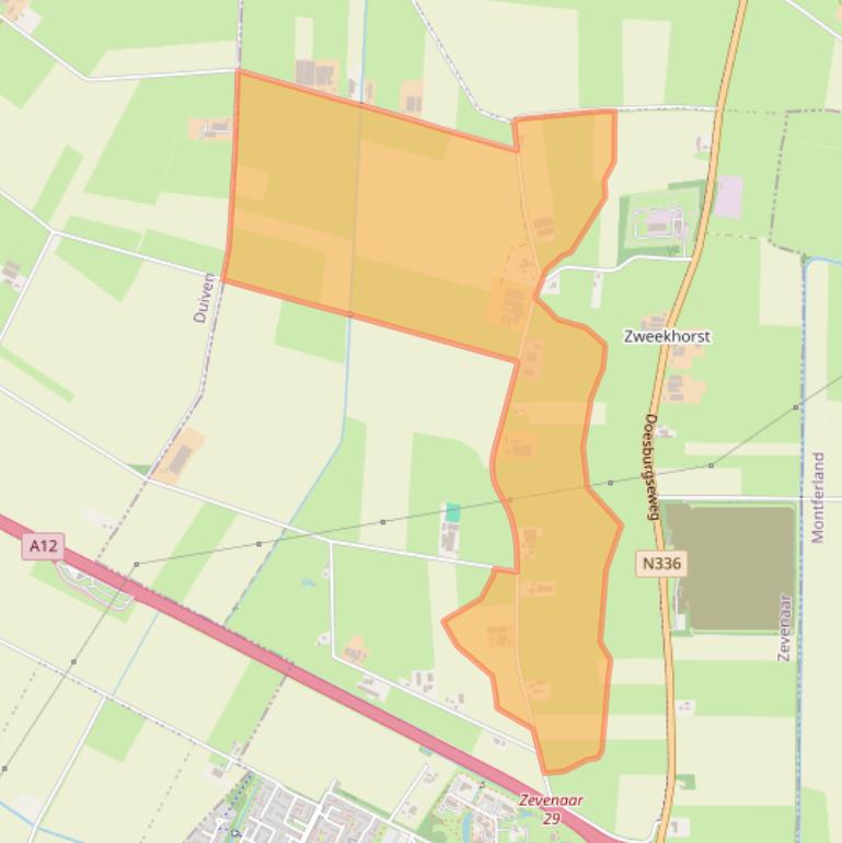 Kaart van postcodegebied 6903PB.