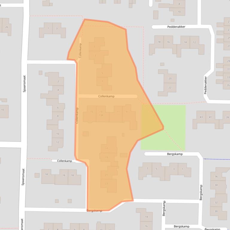Kaart van postcodegebied 6903VR.