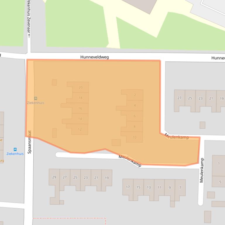 Kaart van postcodegebied 6903VS.