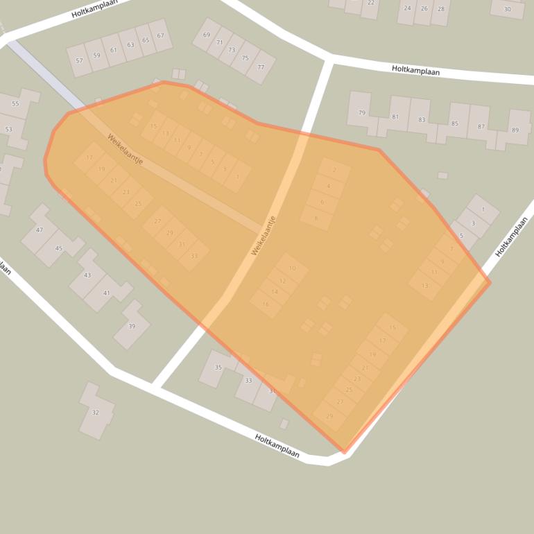 Kaart van postcodegebied 6905WP.