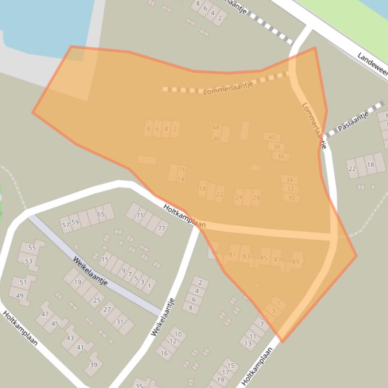 Kaart van postcodegebied 6905WR.