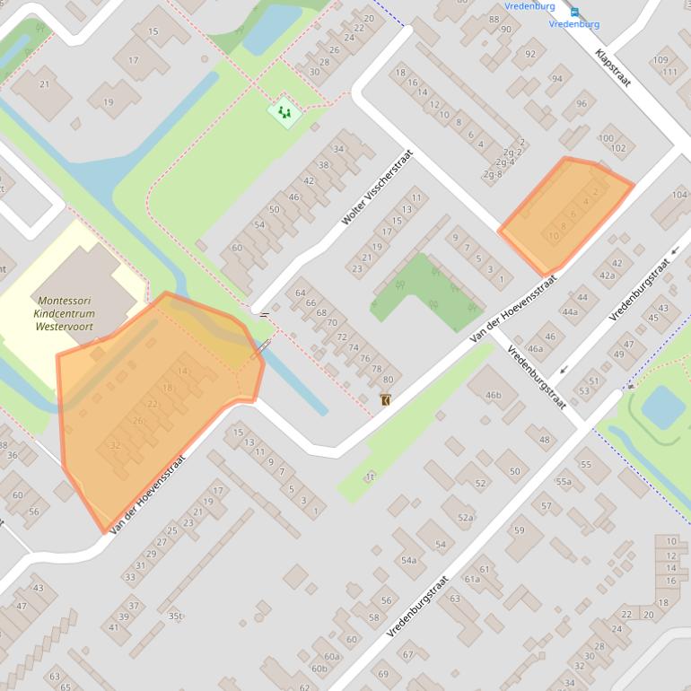 Kaart van postcodegebied 6931DC.