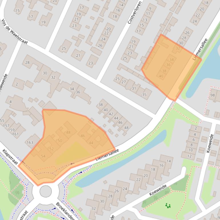 Kaart van postcodegebied 6931TN.