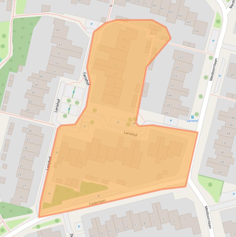 Kaart van postcodegebied 6951MR.