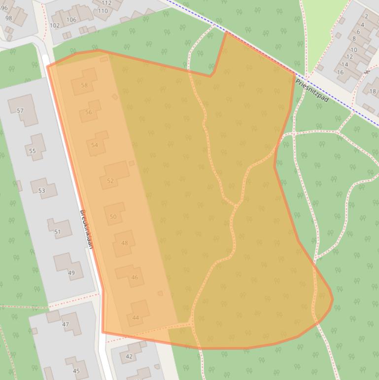 Kaart van postcodegebied 6951NB.