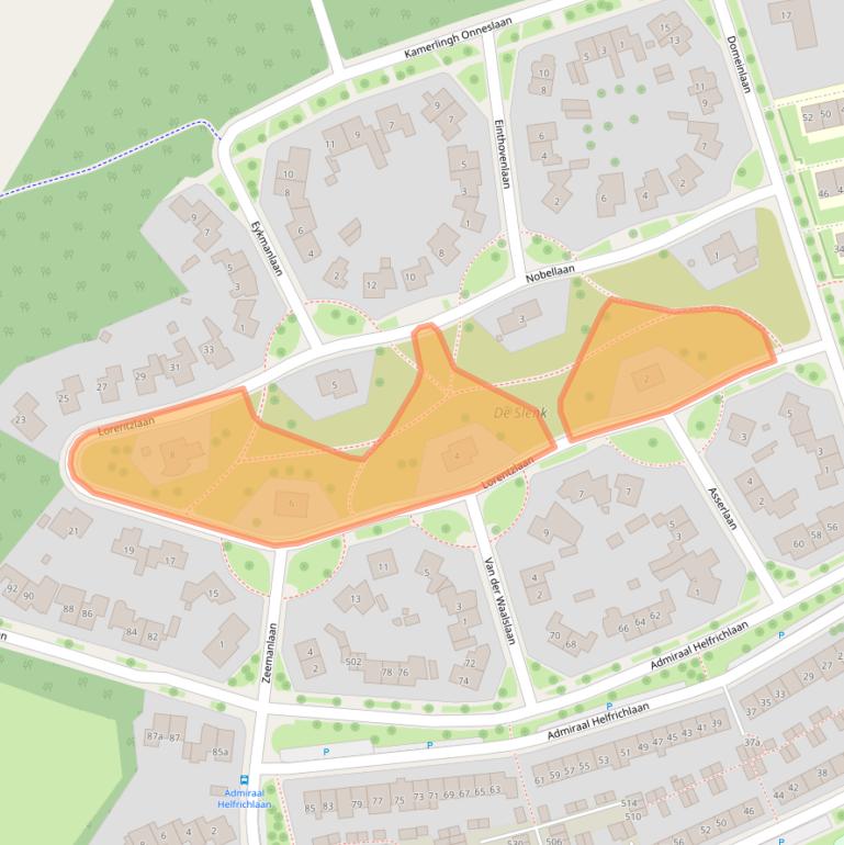 Kaart van postcodegebied 6952GR.