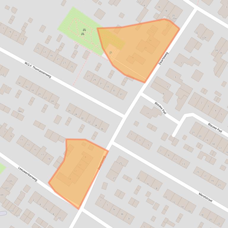 Kaart van postcodegebied 6991EH.