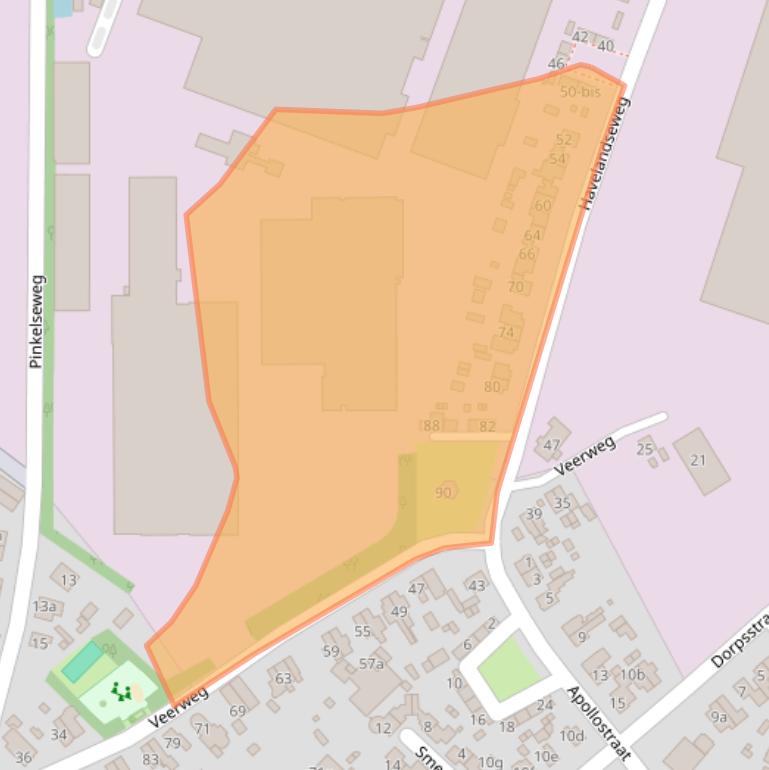 Kaart van postcodegebied 6991GT.