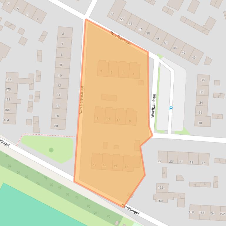 Kaart van postcodegebied 6991ZK.