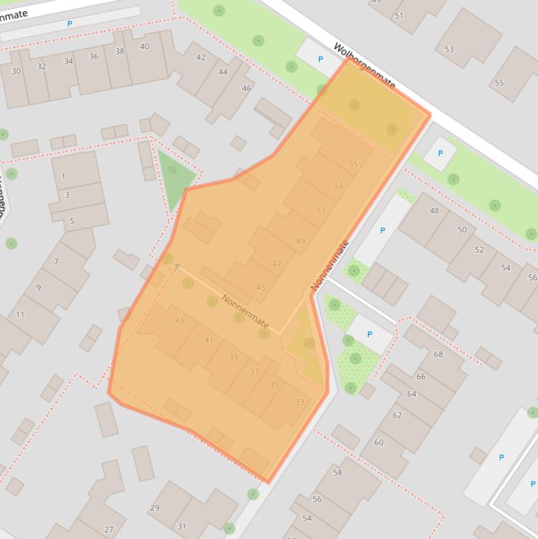 Kaart van postcodegebied 7006CN.