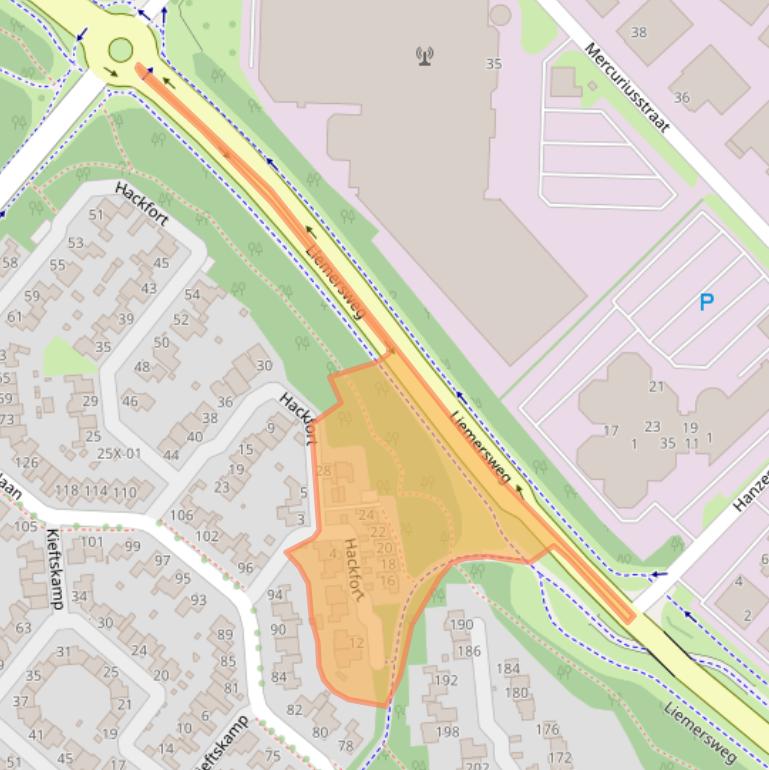 Kaart van postcodegebied 7006JC.